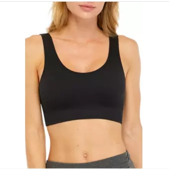 NWT Parisian Black Seamless Bralette size L - Picture 1 of 8